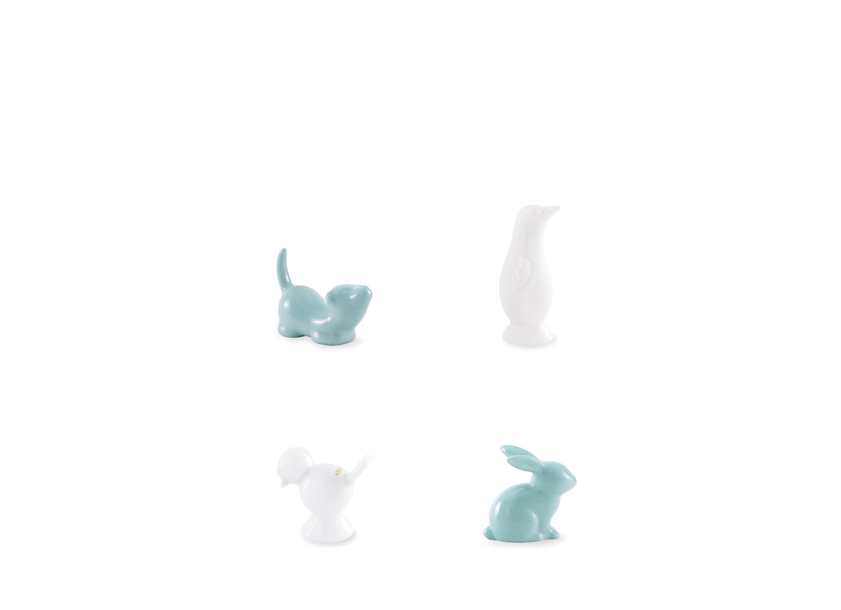 Fortunae Set Of Four Animal Miniamtures