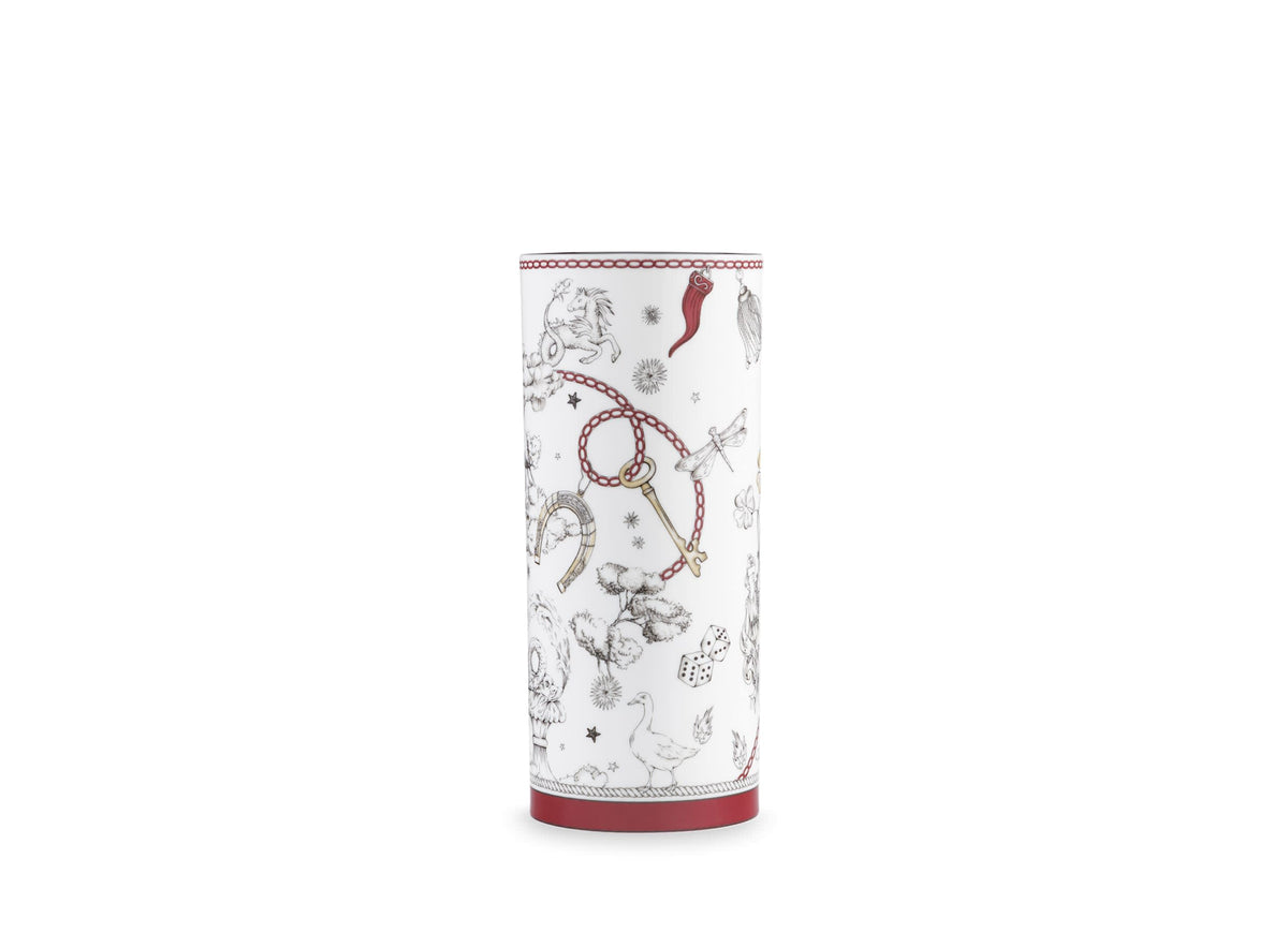 Fortunae  Cylindrical Vase