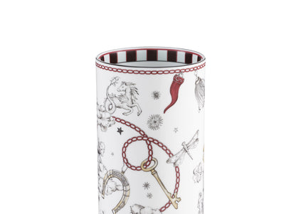 Fortunae  Cylindrical Vase