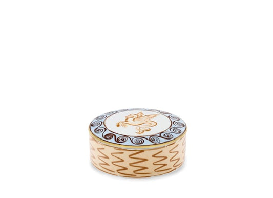 Il viaggio di Nettuno Terracotta Trinket Box