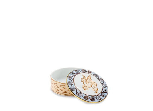 Il viaggio di Nettuno Terracotta Trinket Box