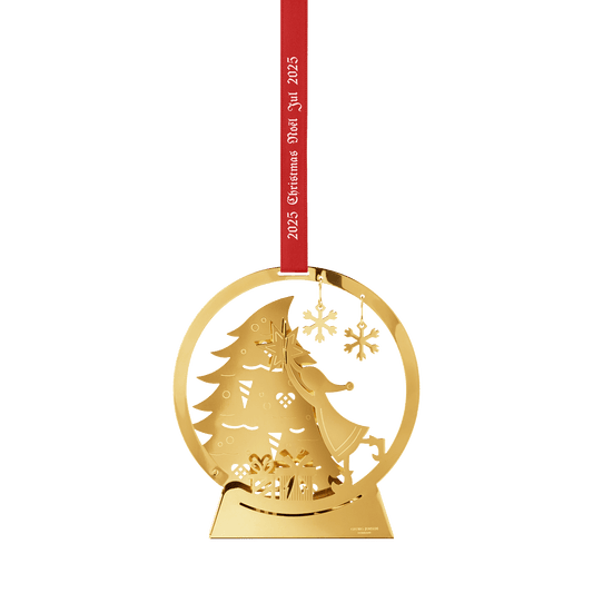 Snowglobe Gold Plated