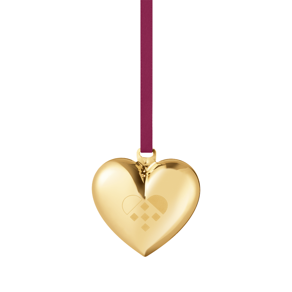 Heart Gold Plated