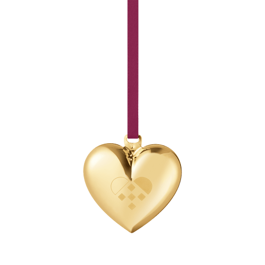 Heart Gold Plated