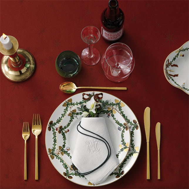 Star Fluted Christmas Dish