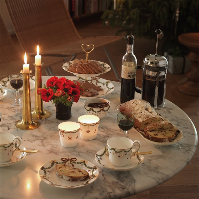 Star Fluted Christmas Dish