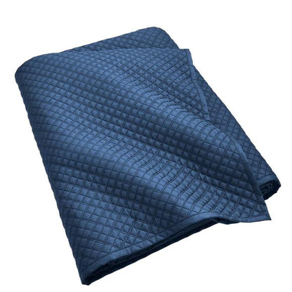 Argyle Navy Bedcover 275x235