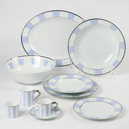 Galerie Royale Blue Oval Plate