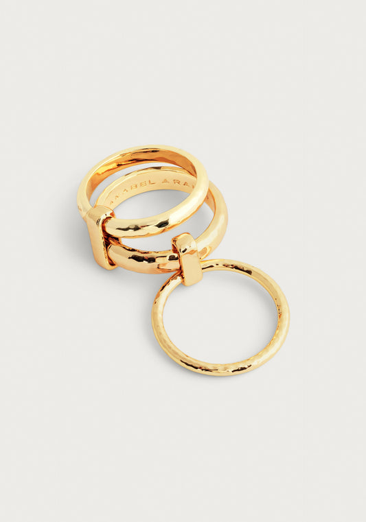 Farrier Triple Connected Ring