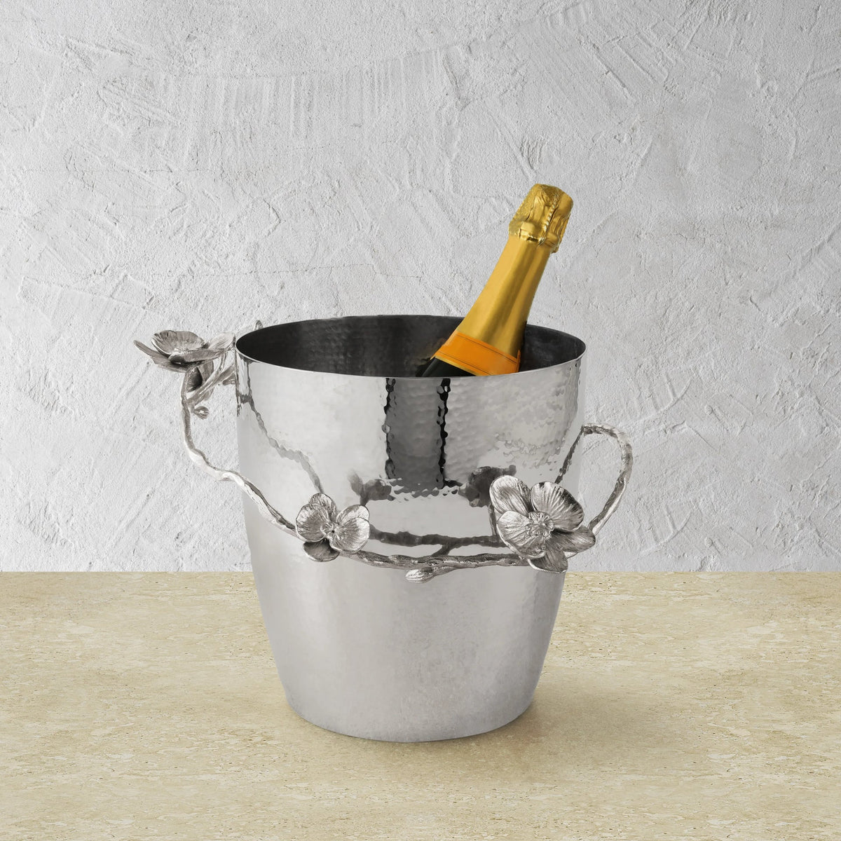 White Orchid Champagne Bucket