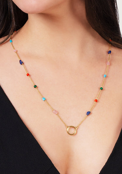 Milos Long Chain Necklace