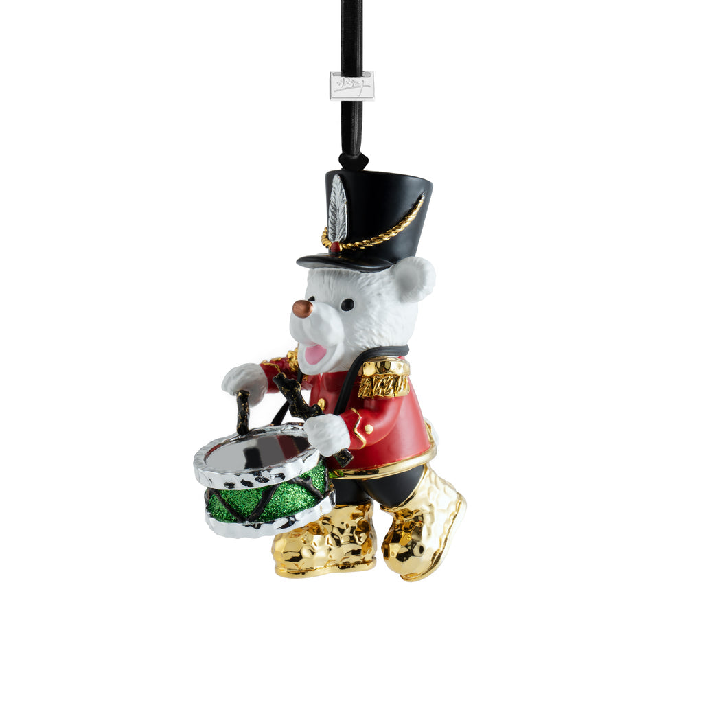  Drumming Teddy Տոնածառի խաղալիք