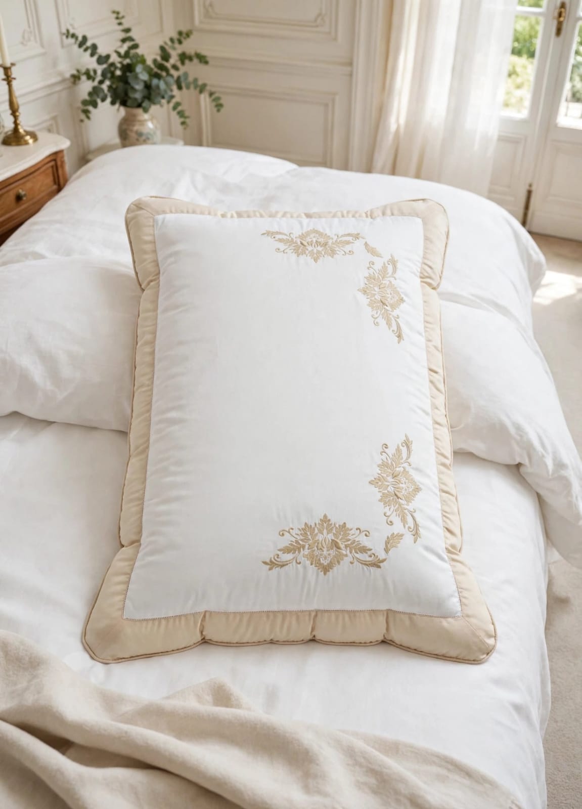 Topkapi Ecru Pillow Case