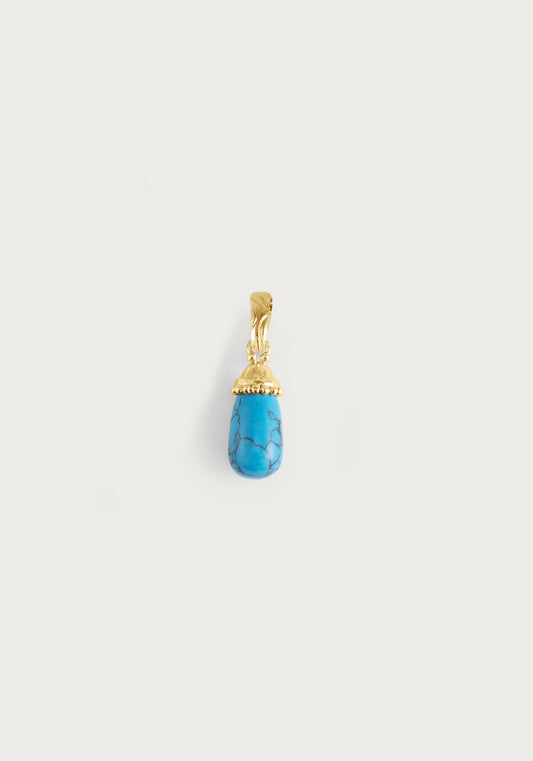 Milos Stone Drop Charm