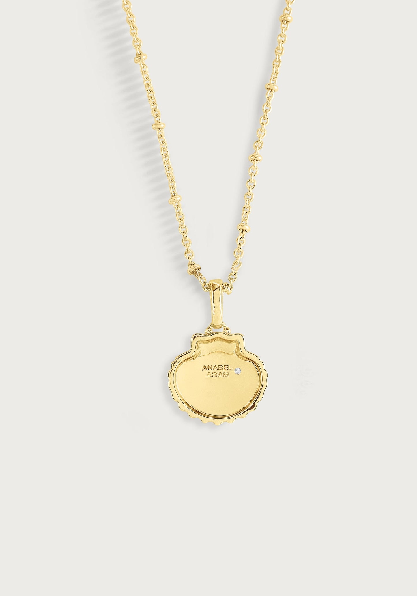 Milos Shell Locket Charm