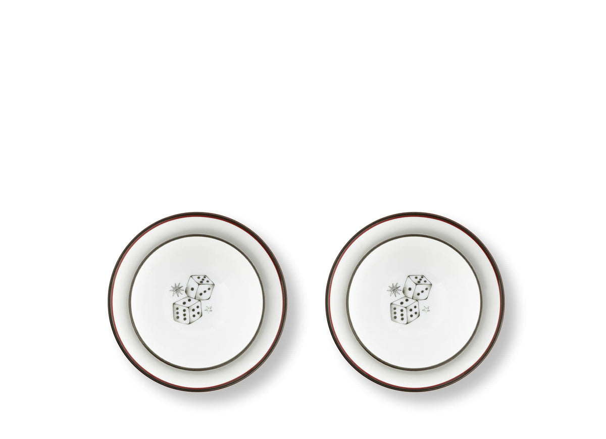 Fortunae Set of 2 Tea Cups and Saucers