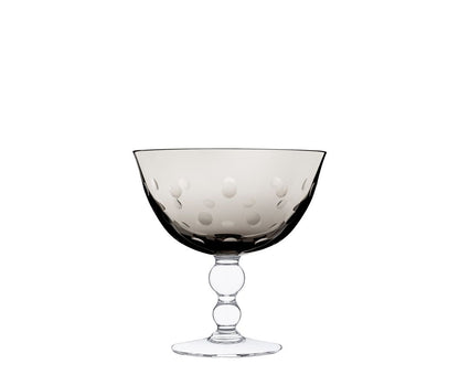 Բուբելեսի ոտքերով բաժակ՝ մոխրագույն ֆլանելային գույնով