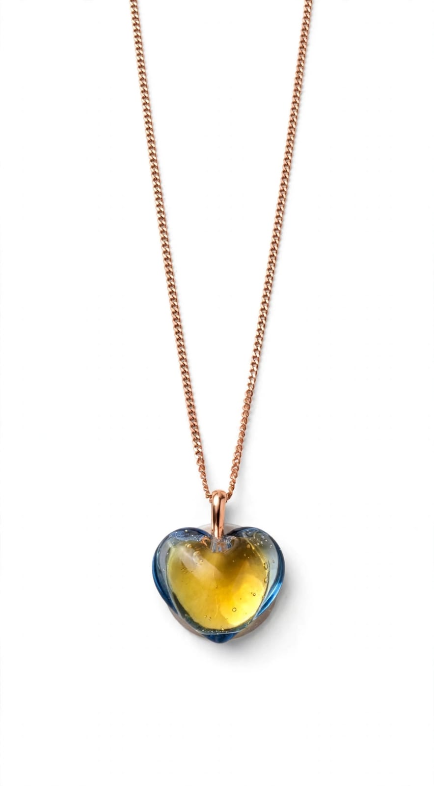 Baby Coeur Necklace Yellow Gold Scarabee