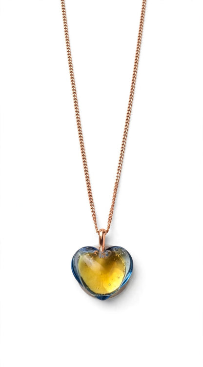 Baby Coeur Necklace Yellow Gold Scarabee