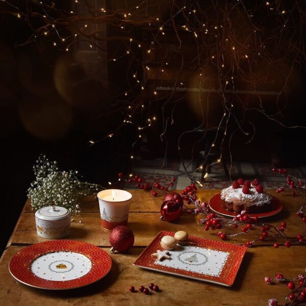 Noel Christmas Rectangular Tray