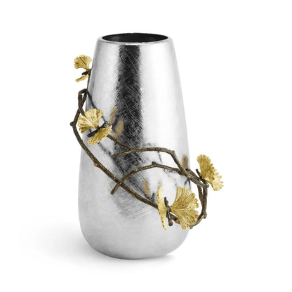 Butterfly Ginkgo Vase
