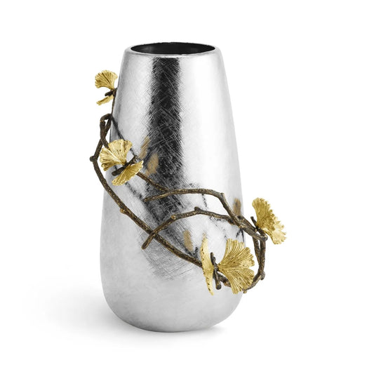 Butterfly Ginkgo Vase