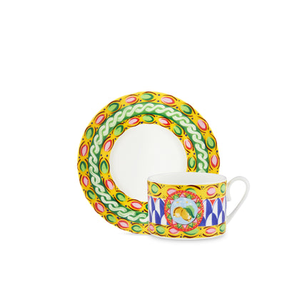 Tea cup and saucer Dolce & Gabbana Casa CARRETTO