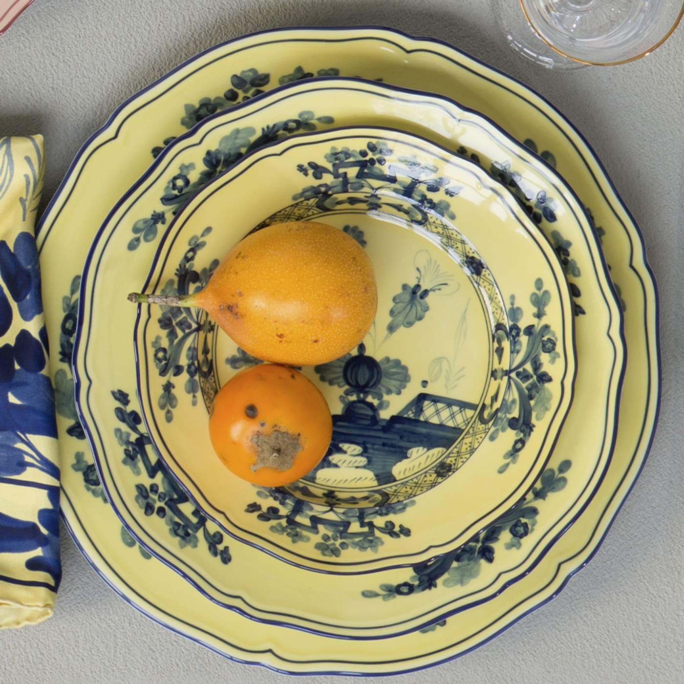 Oriente Italiano Citrino Dinner Plate