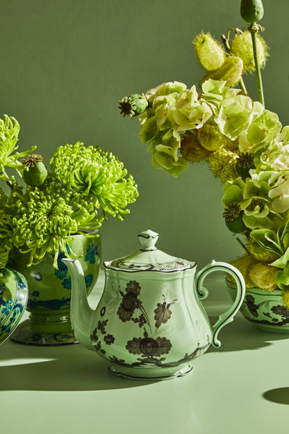 Oriente Italiano Malachite Tea Pot