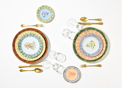 Il viaggio di Nettuno Sky Blue Dessert Plate