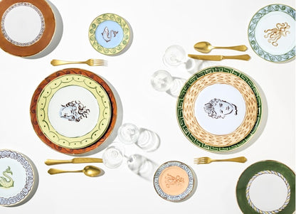 Il viaggio di Nettuno Terracotta Flat Plate