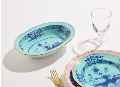 Oriente Italiano Iris Oval Bowl