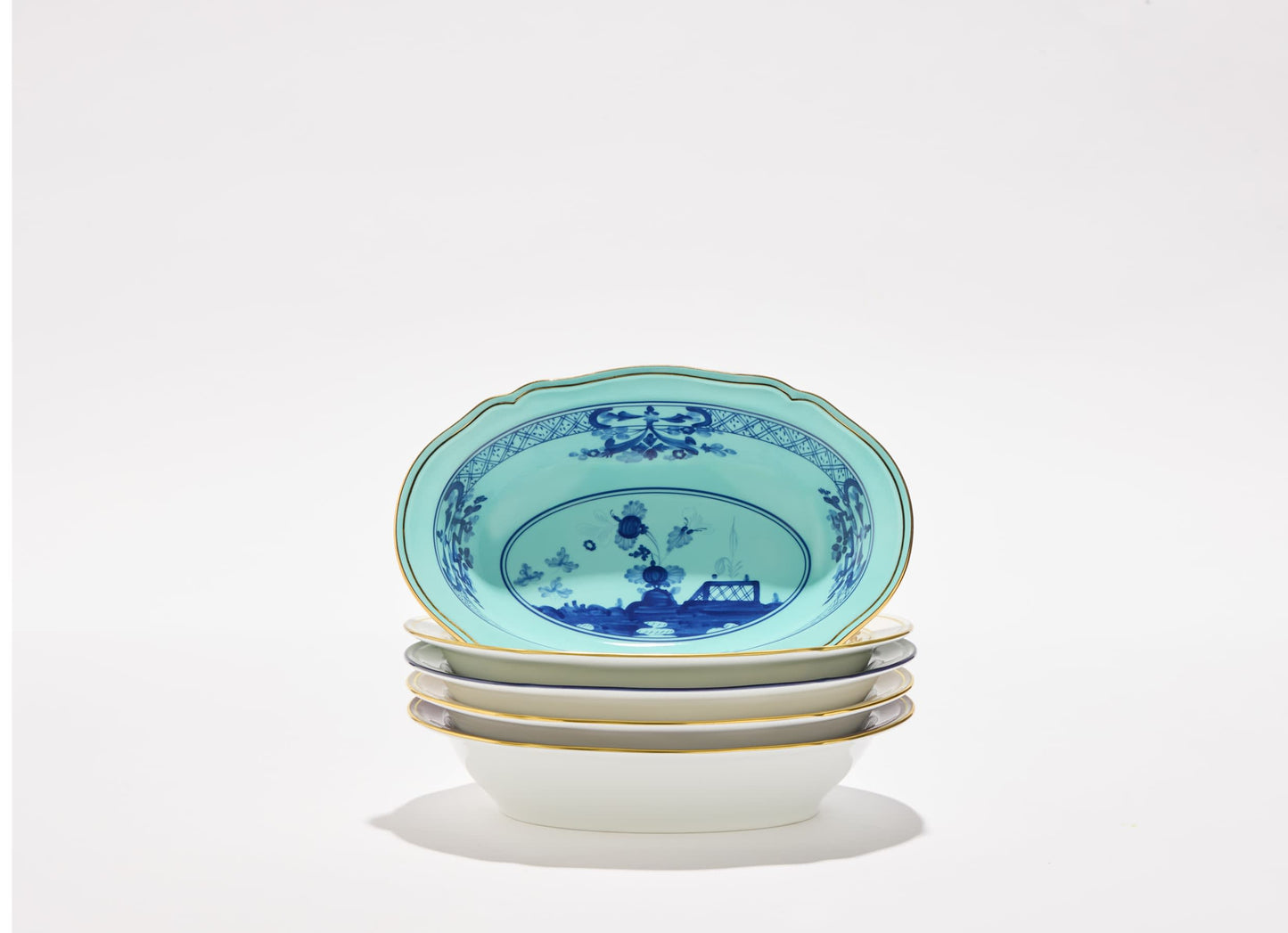 Oriente Italiano Iris Oval Bowl