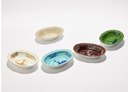 Oriente Italiano Iris Oval Bowl