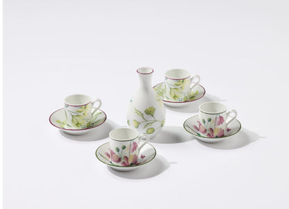 Florenza Set of 2 Coffee Cups and Saucers