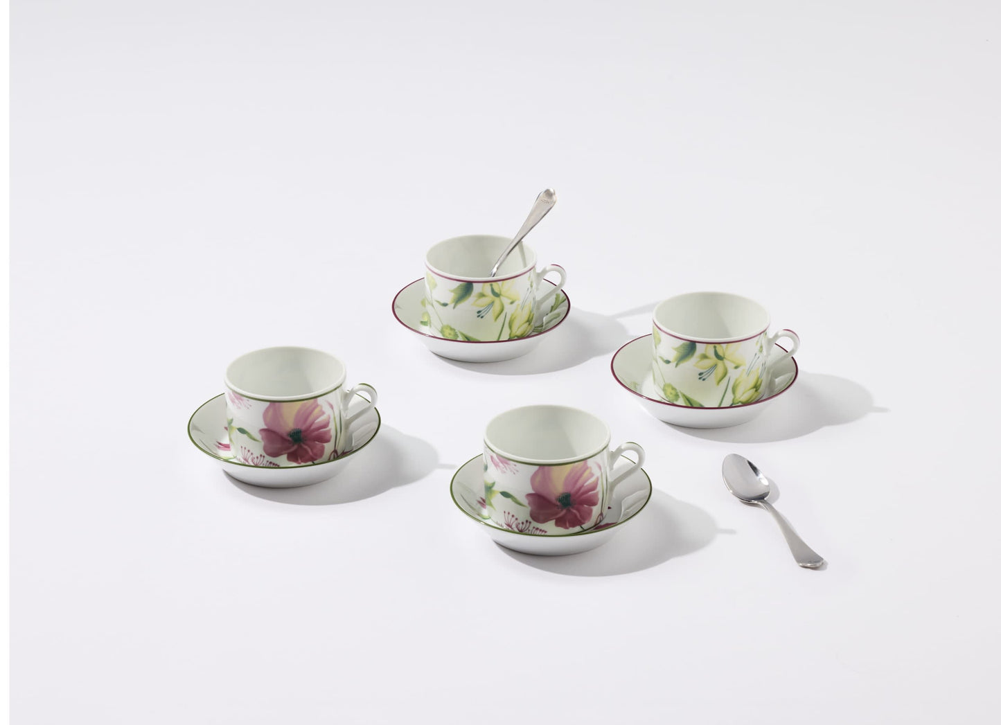 Floresza Set of 2 Tesa Cups and Saucers