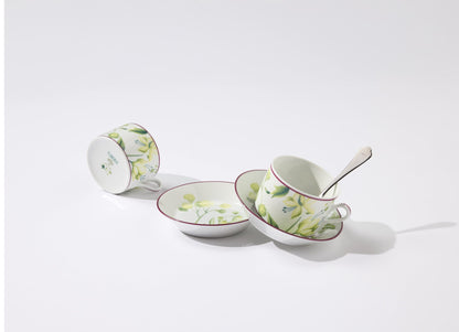 Floresza Set of 2 Tesa Cups and Saucers