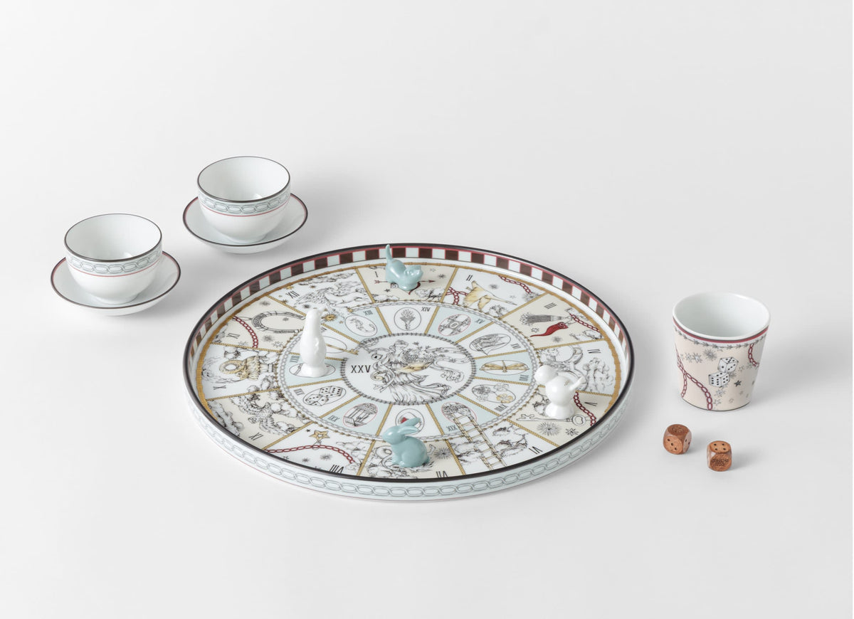 Fortunae Set of 2 Tea Cups and Saucers