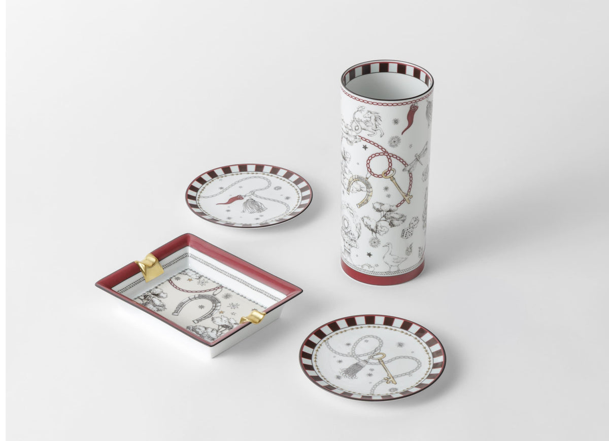 Fortunae  Cylindrical Vase