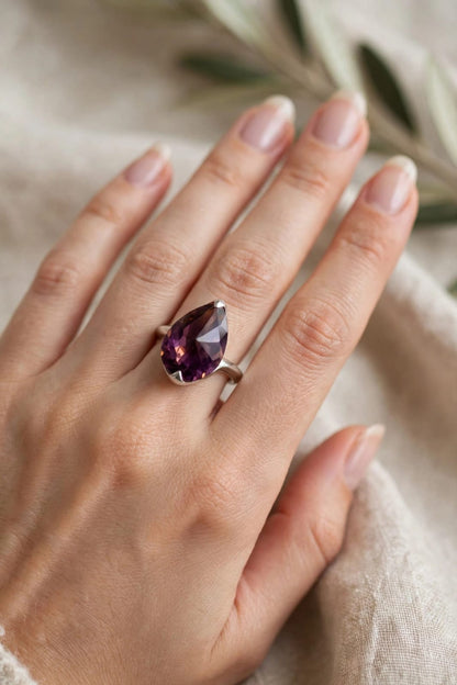 Fleurs de psydelic ring