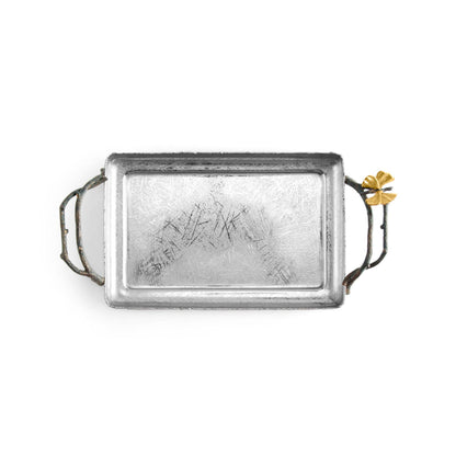 Butterfly Ginkgo Small Tray - Two Handle