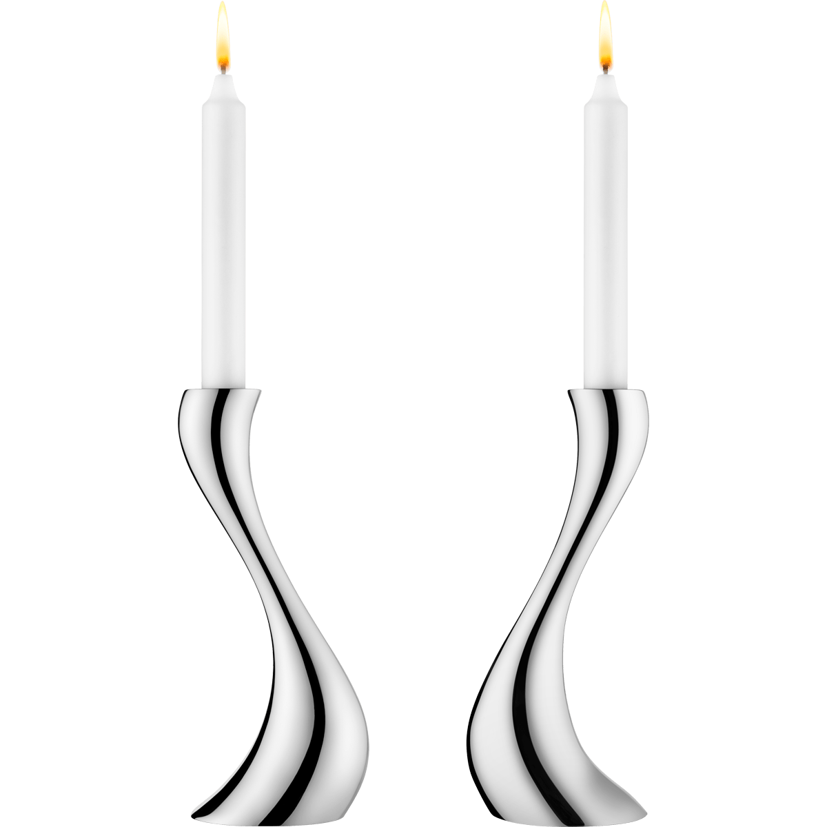 Cobra Candlestick Set Of 2