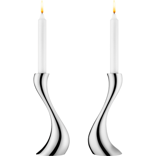 Cobra Candlestick Set Of 2