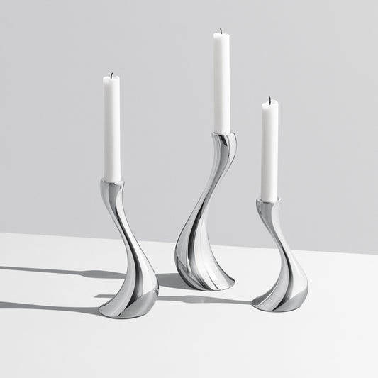 Cobra candleholder, small, medium, large