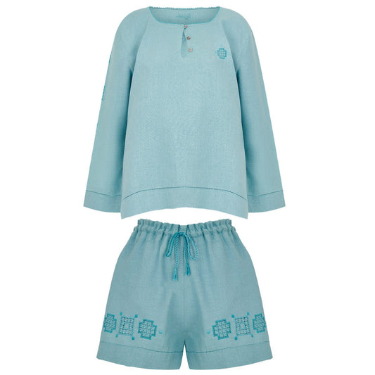 VAN SET IN LIGHT BLUE