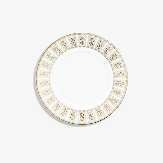 Arcadia Gold & Platinum Dessert Plates x2
