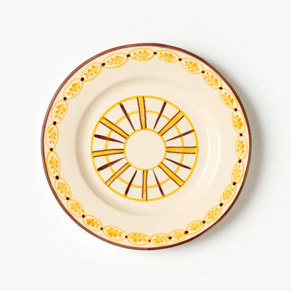 Լինեա դեղին ճաշի ափսե