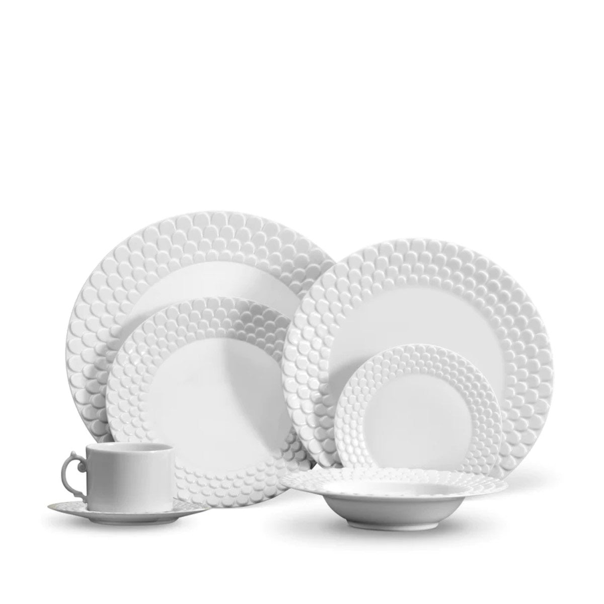 Aegean White  Soup Plate