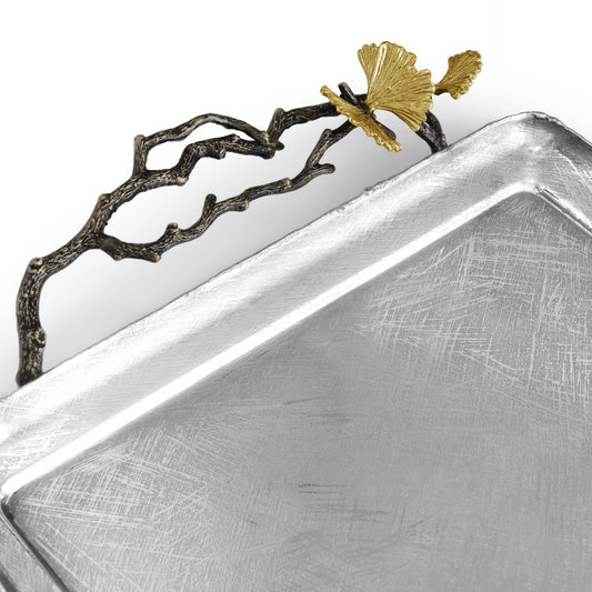 Butterfly Ginkgo Serving Tray by Michael Aram – view 2