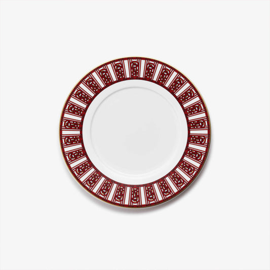 Arcadia Red Dessert Plates x2